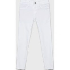 Polo Ralph Lauren - Jeansy. Białe jeansy dziewczęce Polo Ralph Lauren, bez wzorów, z elastanu. W wyprzedaży za 219,90 zł.