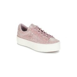 Buty Converse ONE STAR PLATFORM OX. Różowe trampki i tenisówki damskie Converse, bez wzorów, bez zapięcia. Za 300,30 zł.