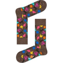 Happy Socks - Skarpety Deer. Pomarańczowe skarpetki męskie marki Happy Socks, z elastanu. W wyprzedaży za 27,90 zł.
