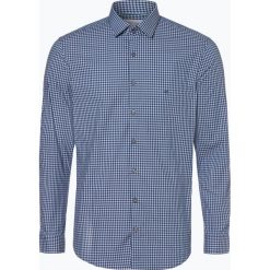 Calvin Klein - Koszula męska, niebieski. Niebieskie koszule męskie marki Calvin Klein, m, bez wzorów, biznesowe, bez kołnierzyka, bez rękawów. Za 349,95 zł.