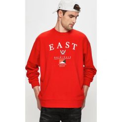 Jack & Jones - Bluza. Niebieskie bluzy męskie m, z nadrukiem, z bawełny, z okrągłym kołnierzem. W wyprzedaży za 79,90 zł.