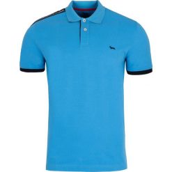 Koszulka Polo Harmont & Blaine. Niebieskie koszulki męskie m, bez wzorów, klasyczne, bez rękawów. Za 359,00 zł.