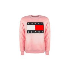 Bluzy Tommy Hilfiger DM0DM01657 / TJM 90'S Sweatshirt. Różowe bluzy męskie TOMMY HILFIGER, s, bez wzorów, bez kołnierzyka, bez rękawów, bez kaptura. Za 259,00 zł.