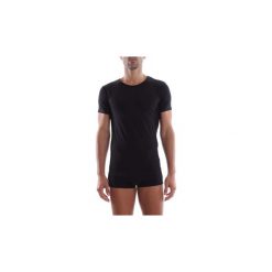 T-shirty z krótkim rękawem Tommy Hilfiger 2S87905187 CN TEE 3 PACK. Czarne t-shirty męskie TOMMY HILFIGER, s, bez wzorów, bez kołnierzyka, krótkie. Za 157,65 zł.