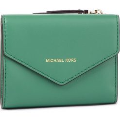Mały Portfel Damski MICHAEL MICHAEL KORS - Blakely 32T8TZLD5L Pine Green. Zielone portfele damskie MICHAEL Michael Kors, bez wzorów, ze skóry. Za 429,00 zł.