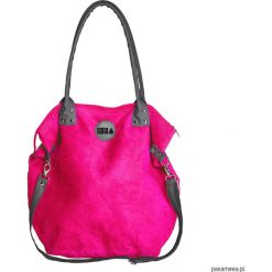 Torba Worek zamsz #Fuksja. Czerwone torebki klasyczne damskie marki Reserved, duże. Za 169,00 zł.
