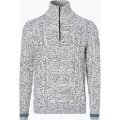 BOSS Casual - Sweter męski – Karvince, czarny. Czarne swetry klasyczne męskie marki BOSS Casual, m, klasyczne, z klasycznym kołnierzykiem. Za 599,95 zł.