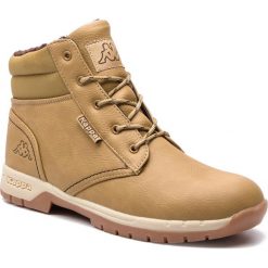 Trapery KAPPA - Cammy Fur T 260637T Beige/Brown 4150. Brązowe trapery damskie Kappa, ze skóry ekologicznej, bez obcasa, bez zapięcia. W wyprzedaży za 129,00 zł.