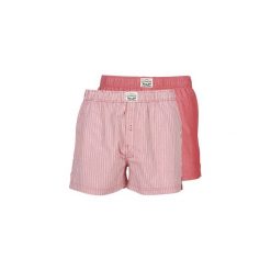 Bokserki Levis LEVIS 300LS STRIPED CHAMBRAY WOVEN BOXER 2P. Czerwone skarpetki męskie Levi's®, bez wzorów. Za 109,00 zł.