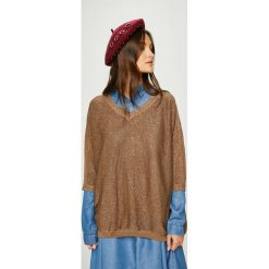 Answear - Top Heritage. Brązowe topy damskie marki ANSWEAR, s, z elastanu. W wyprzedaży za 59,90 zł.