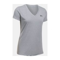 Under Armour Koszulka damska Threadborne Train SSV Twist szara r. M (1289650-035). Szare topy sportowe damskie Under Armour, m. Za 99,78 zł.