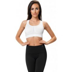 Biustonosze sportowe: Gwinner Biustonosz COMFORT SPORT BRA II Nair biały XL