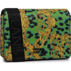 Torebka VERSACE JEANS COUTURE - E1VVBBP4 71417 139. Zielone listonoszki damskie Versace Jeans Couture, bez wzorów, z jeansu, na ramię, bez dodatków. W wyprzedaży za 459,00 zł.