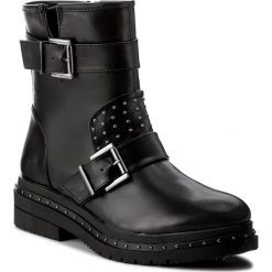 Botki TAMARIS - 1-25943-39 Black 001. Szare buty zimowe damskie marki Tamaris, z materiału, na sznurówki. W wyprzedaży za 239,00 zł.