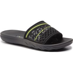 Klapki RIDER - Montreal III Kids 82510 Black/Black 20780. Czarne sandały chłopięce Rider. W wyprzedaży za 69,00 zł.