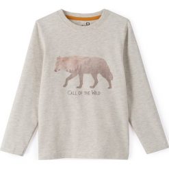 T-shirty chłopięce: T-shirt z nadrukiem wilka 3-12 lat
