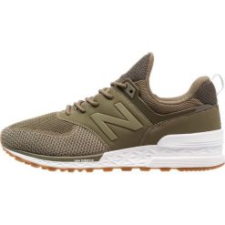 New Balance MS574 Tenisówki i Trampki green. Zielone tenisówki męskie marki New Balance, z materiału. W wyprzedaży za 439,20 zł.