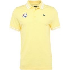 Lacoste Sport RYDER CUP Koszulka sportowa yellow/white. Żółte koszulki sportowe męskie Lacoste Sport, m, z bawełny. Za 379,00 zł.
