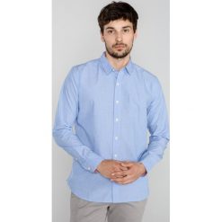 Pepe Jeans Brito Koszula Niebieski. Niebieskie koszule męskie Pepe Jeans, s, w grochy, z bawełny, bez kołnierzyka, z długim rękawem. Za 421,95 zł.
