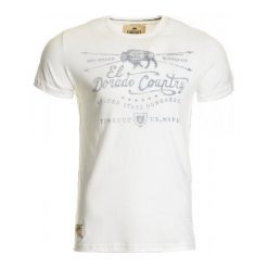 T-shirty męskie: Timeout T-Shirt Męski S Kremowy