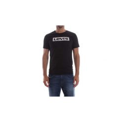 T-shirty z krótkim rękawem Levis 22491 GRAPHIC SET. Czarne t-shirty męskie Levi's®, s, bez wzorów, bez kołnierzyka, krótkie. Za 94,85 zł.