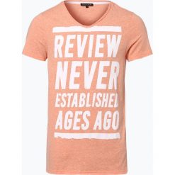 T-shirty męskie: Review – T-shirt męski, pomarańczowy