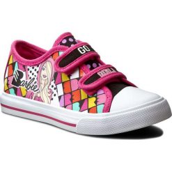 Trampki dziewczęce: Trampki BARBIE – CP40-B16-09MT Różowy Ciemny