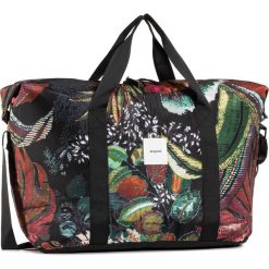 Torba DESIGUAL - 20WQXW04 6009. Czarne torby podróżne Desigual, bez wzorów, z materiału. Za 269,00 zł.