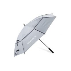 Parasol ProFilter duży SQG. Szare parasole INESIS, bez wzorów. Za 79,99 zł.