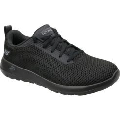 Skechers Go Walk Max 54601-BBK. Czarne buty sportowe męskie marki Skechers, z tkaniny, bez zapięcia. W wyprzedaży za 199,99 zł.