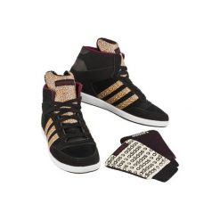 Buty ADIDAS F98642 Hoops CST Animal (rozmiar 40 2/3) Czarno-pomarańczowy. Pomarańczowe buty sportowe damskie Adidas, bez wzorów, z gumy, sportowe, na fitness i siłownię. Za 129,99 zł.
