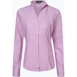 Franco Callegari - Bluzka damska, lila. Różowe bluzki damskie Franco Callegari, bez wzorów, eleganckie, bez kołnierzyka, bez rękawów. Za 129,95 zł.