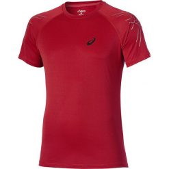 Asics Koszulka Stripe Top czerwona r. S (126236 6015). Czerwone t-shirty męskie Asics, s. Za 73,93 zł.