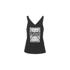 Topy na ramiączkach / T-shirty bez rękawów Puma ESSENTIAL DRIRELEASE TANK. Czarne bluzki damskie Puma, xs, bez wzorów, bez kołnierzyka. Za 83,30 zł.