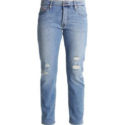 Jeansy damskie: Teddy Smith DUDE JEANS Jeansy Straight Leg blue denim