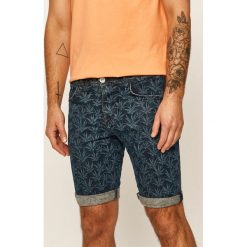 Tom Tailor Denim - Szorty jeansowe. Niebieskie spodenki i szorty męskie TOM TAILOR DENIM, bez wzorów, z elastanu, casualowe. W wyprzedaży za 189,90 zł.
