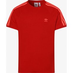 Adidas Originals - T-shirt męski, czerwony. Czerwone t-shirty męskie adidas Originals, xl, w paski, z bawełny, sportowe, bez kołnierzyka. Za 129,95 zł.