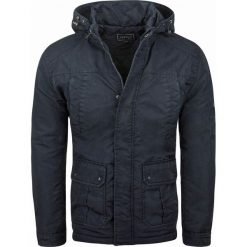 Kurtka męska parka czarna Recea. Czarne kurtki męskie Recea, xl, z nylonu, eleganckie. Za 189,90 zł.
