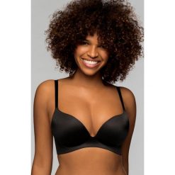 Biustonosz push-up rielle One Piece Bra Black. Czarne biustonosze bardotka Astratex, z haftami. Za 80,99 zł.