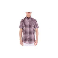 Koszule z krótkim rękawem Dsquared S71DM0063S47567. Czerwone koszule męskie Dsquared, s, bez wzorów, bez kołnierzyka, z krótkim rękawem. Za 845,54 zł.