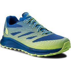 Buty THE NORTH FACE - Ultra Tr III T939I44DN Turkish Sea/Dayglo Yellow. Niebieskie buty do biegania męskie The North Face, z materiału, na sznurówki. W wyprzedaży za 389,00 zł.