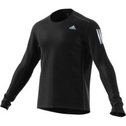 Koszulka do biegania męska ADIDAS RESPONSE ASTRO / DN8659. Czarne koszulki męskie Adidas, m, bez wzorów, z poliesteru, bez kołnierzyka, z długim rękawem, długie, do biegania, climacool (adidas). Za 169,00 zł.
