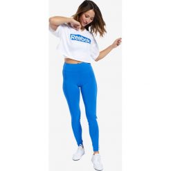 Reebok Essentials Linear Legginsy Niebieski. Niebieskie spodnie damskie Reebok, xl, z elastanu. Za 145,95 zł.