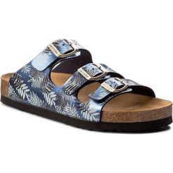 Chodaki damskie: Klapki DR. BRINKMANN - 701060 Blau 5