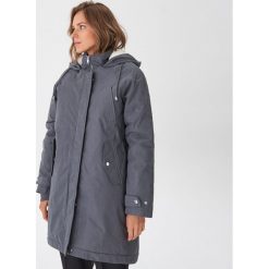 Parka z futrzanym kapturem - Szary. Szare parki damskie House, xl, z futra. W wyprzedaży za 119,99 zł.