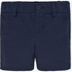 Mayoral - Szorty dziecięce 68-98 cm. Niebieskie spodenki chłopięce Mayoral, bez wzorów, z bawełny, casualowe. W wyprzedaży za 49,90 zł.