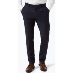 Finshley & Harding London - Męskie spodnie od garnituru modułowego – Garry, niebieski. Niebieskie spodnie męskie marki Finshley & Harding London, s, bez wzorów. Za 399,95 zł.