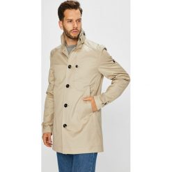 G-Star Raw - Płaszcz. Czarne płaszcze na zamek męskie marki G-Star RAW, l, z materiału, retro. Za 899,90 zł.