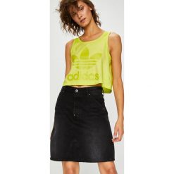 G-Star Raw - Spódnica. Czarne spódniczki damskie G-Star RAW, bez wzorów, z bawełny, retro, z podwyższonym stanem, mini, rozkloszowane. W wyprzedaży za 269,90 zł.