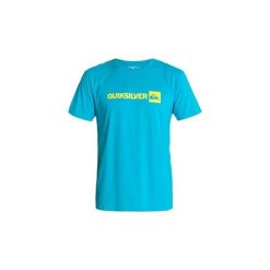 T-shirty z krótkim rękawem Quiksilver LGO QYZT00007-BMM0. Niebieskie t-shirty męskie Quiksilver, s, bez wzorów, bez kołnierzyka, krótkie. Za 79,20 zł.
